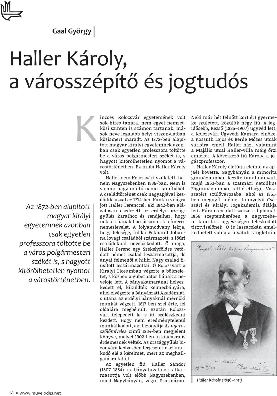 Kincses Kolozsvár egyetemének volt sok híres tanára, nem egyet nemzetközi szinten is számon tartanak, mások neve legalább helyi viszonylatban közismert maradt.