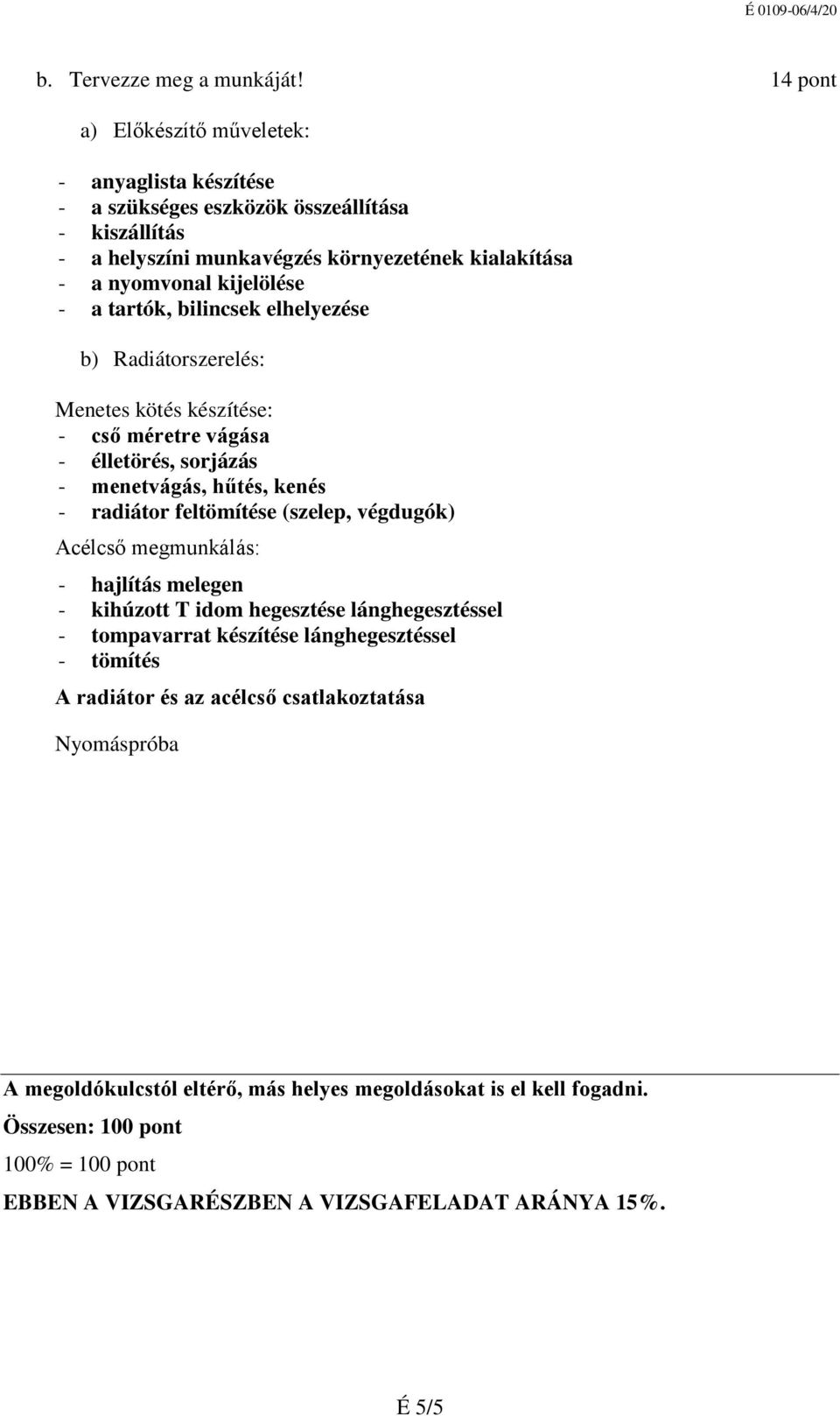 Épületgépész technikus Épületgépész technikus Energiahasznosító berendezés  szerelője - PDF Free Download