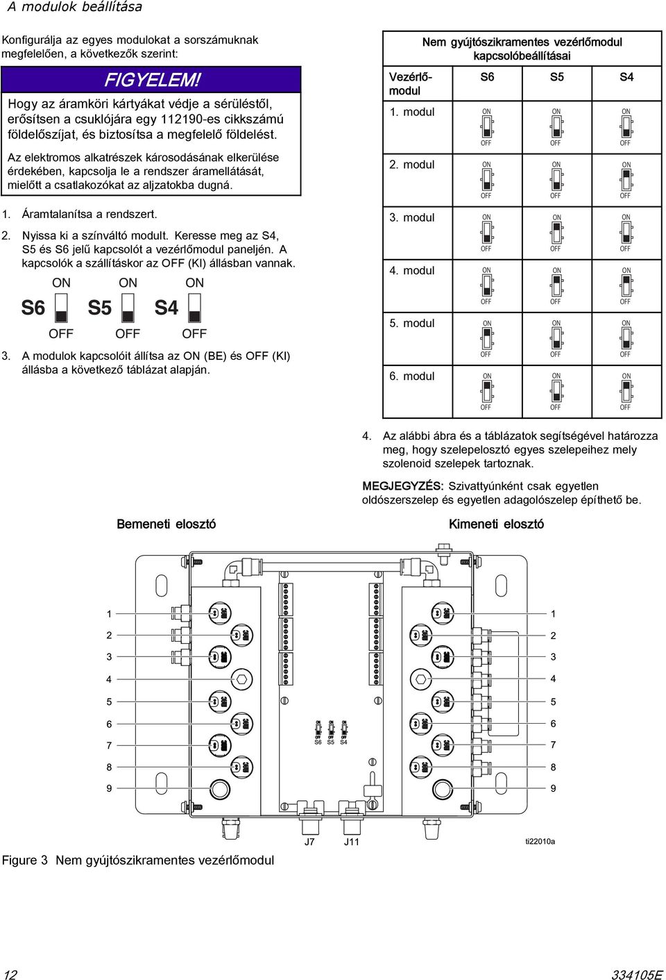 Az elektromos alkatrészek károsodásának elkerülése érdekében, kapcsolja le a rendszer áramellátását, mielőtt a csatlakozókat az aljzatokba dugná.. Áramtalanítsa a rendszert.