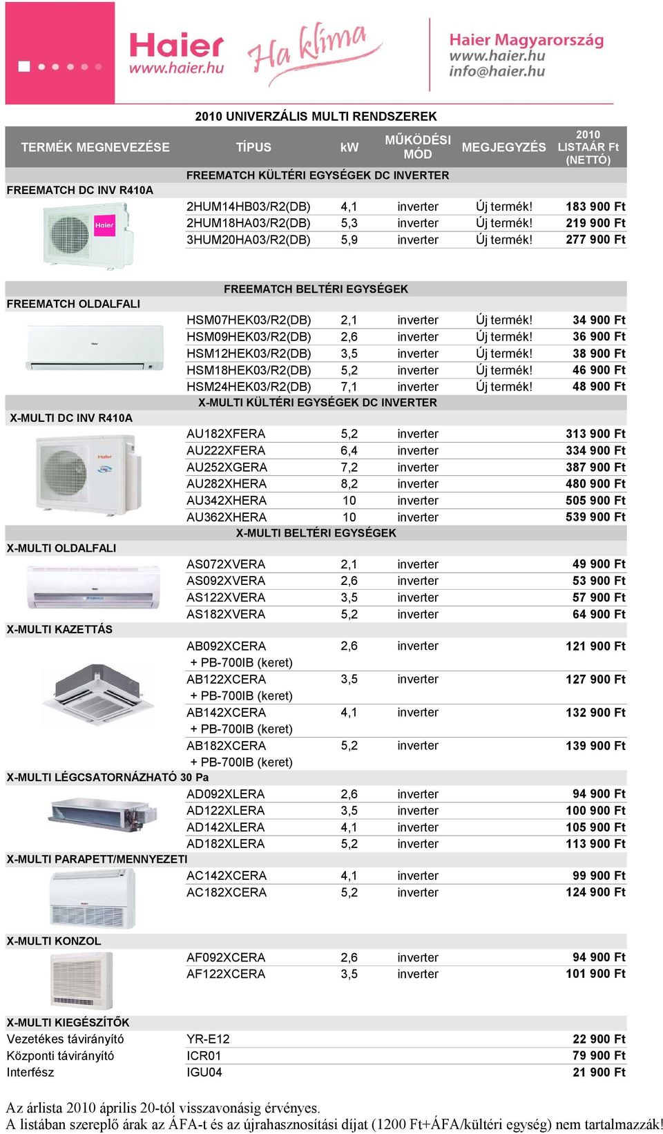 HSM12HEK03/R2(DB) 3,5 inverter Új termék! HSM18HEK03/R2(DB) 5,2 inverter Új termék! HSM24HEK03/R2(DB) 7,1 inverter Új termék!