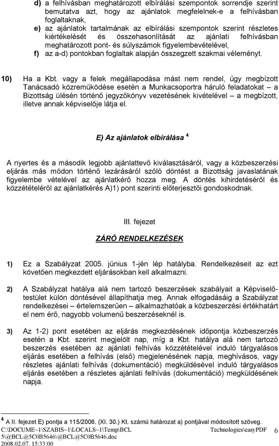 10) Ha a Kbt.