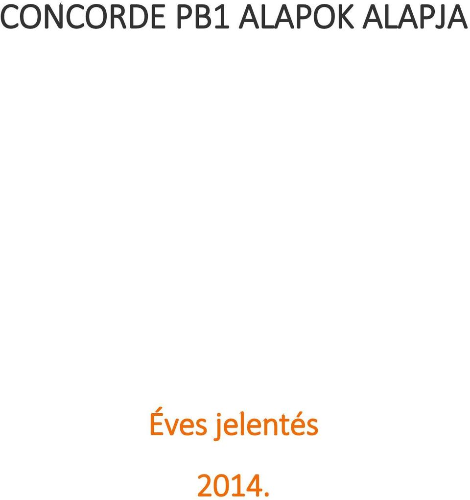 ALAPJA Éves