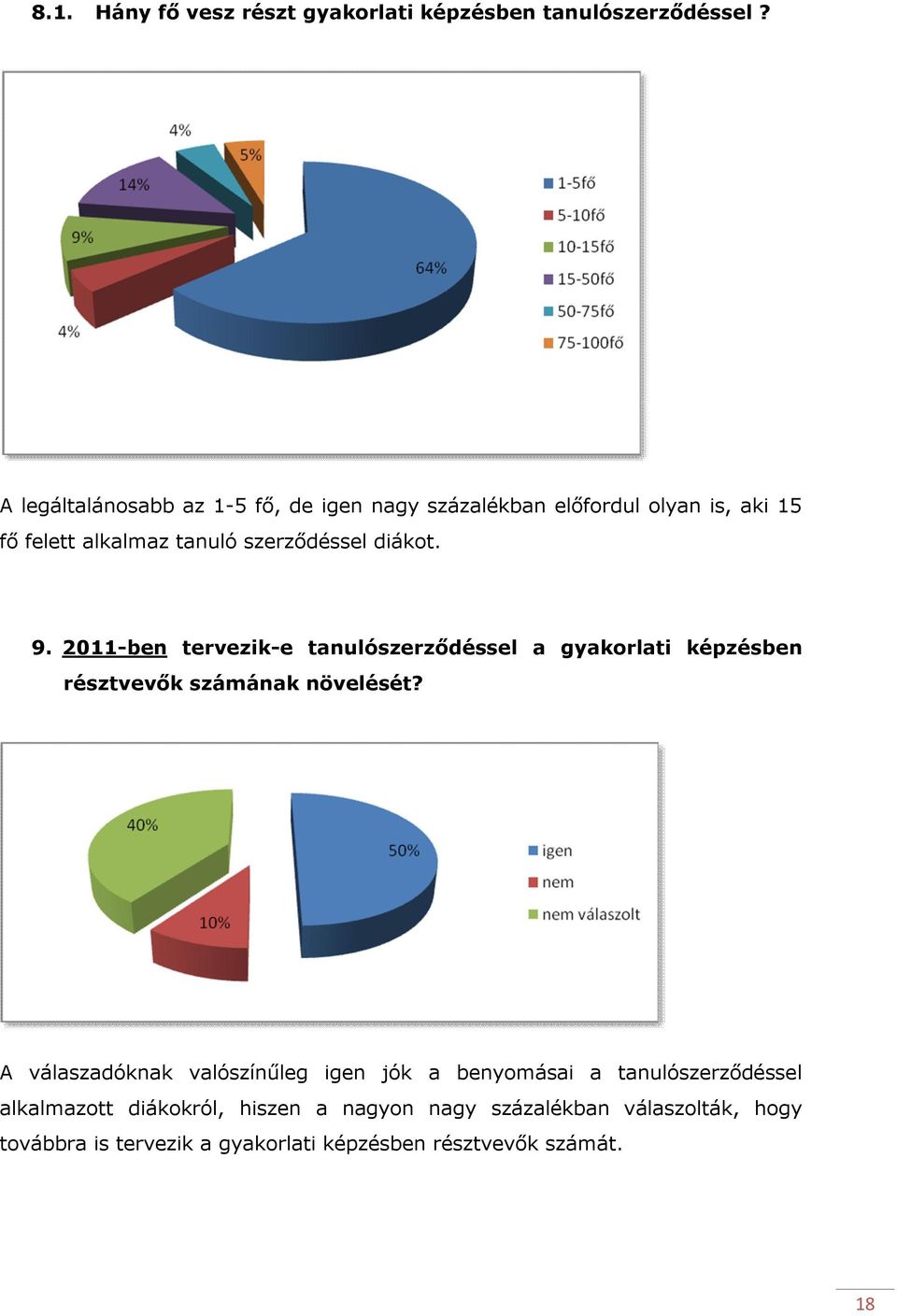 diákot. 9. 2011-ben tervezik-e tanulószerződéssel a gyakorlati képzésben résztvevők számának növelését?