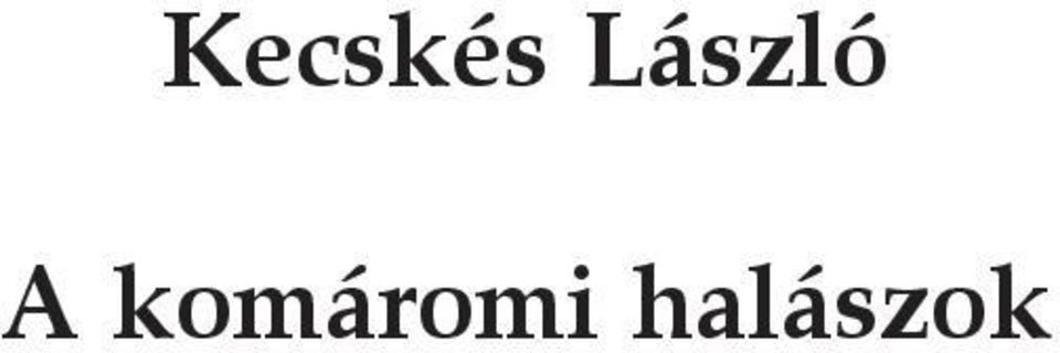 komáromi