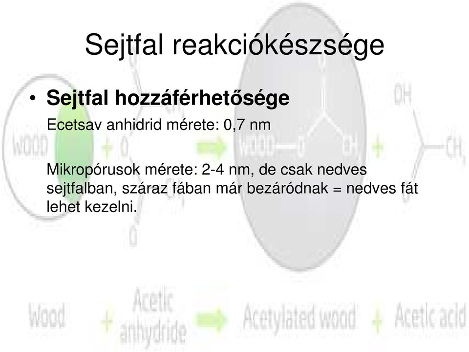 nm Mikropórusok mérete: 2-4 nm, de csak nedves