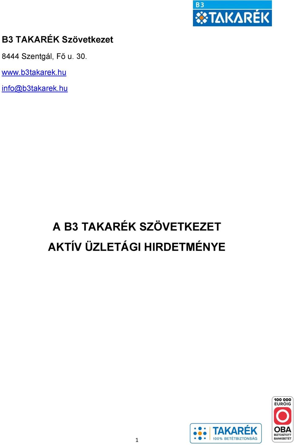 hu info@b3takarek.