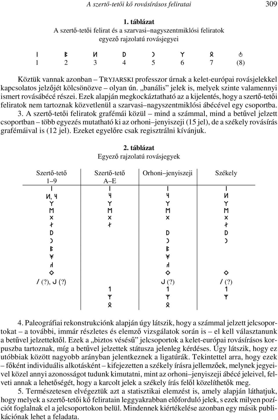 rovásjelekkel kapcsolatos jelzőjét kölcsönözve olyan ún. banális jelek is, melyek szinte valamennyi ismert rovásábécé részei.