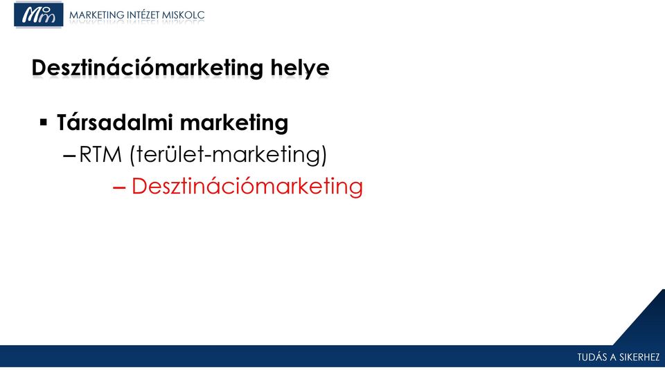 marketing RTM