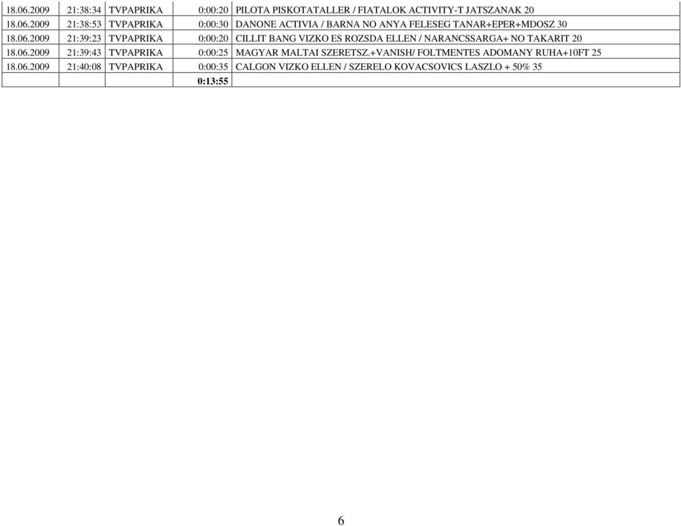 +VANISH/ FOLTMENTES ADOMANY RUHA+10FT 25 18.06.