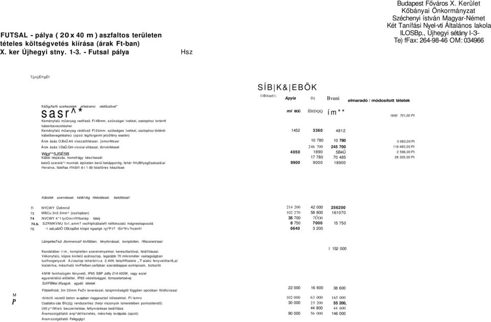 , Újhegyi sétány l-3- Te) ffax: 264-98-46 OM: 034966 TjjnjjÉflgÉf KáSgJfarfii szeíkezetek arfeáramú védőcsövet* sasr^* Keményfalú műanyag vedfiesö Fi 4Bmm, szükségei ívekkel, osstophoz lorténft
