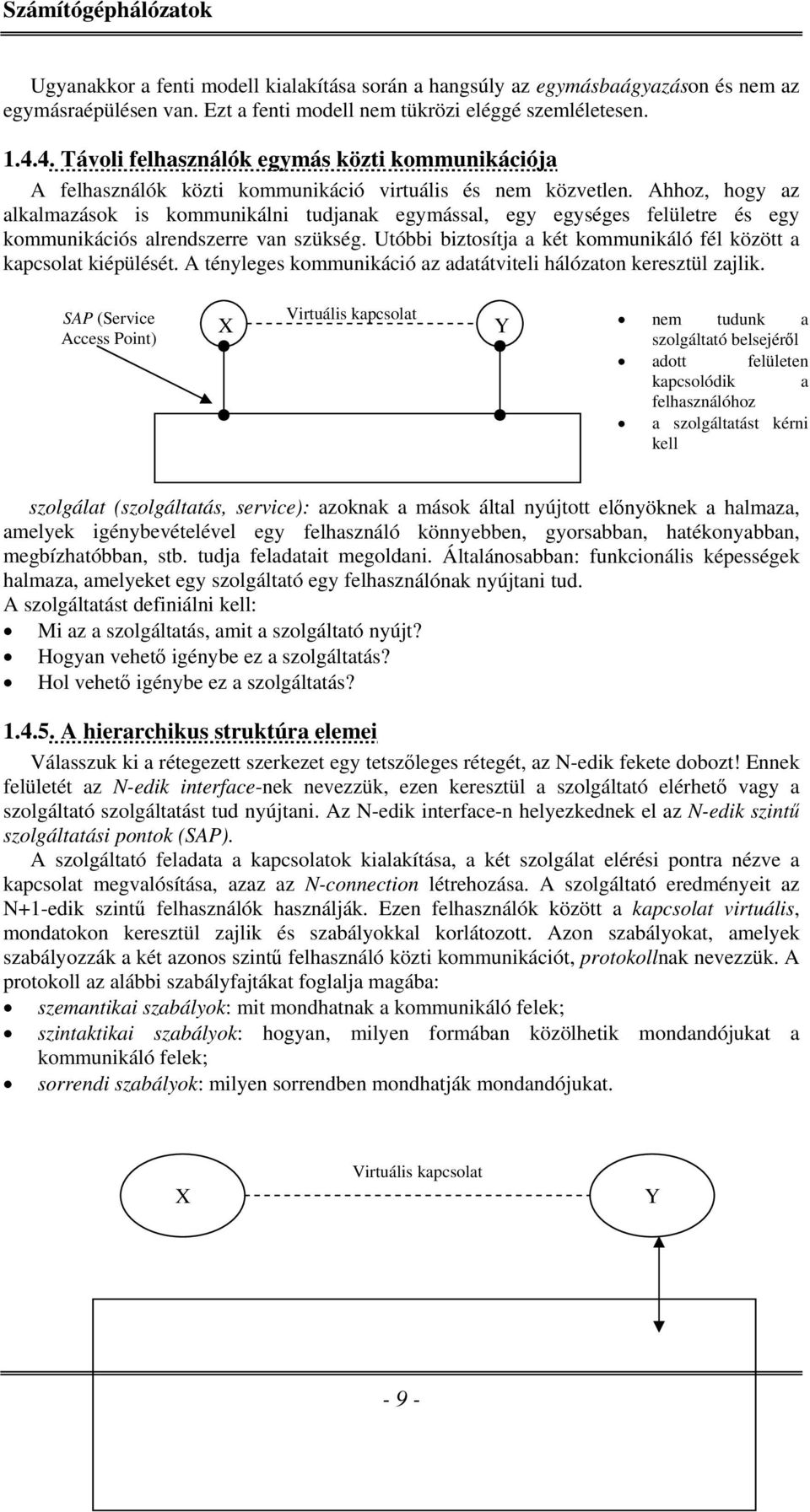 Ahhoz, hogy az alkalmazások is kommunikálni tudjanak egymással, egy egységes felületre és egy kommunikációs alrendszerre van szükség.