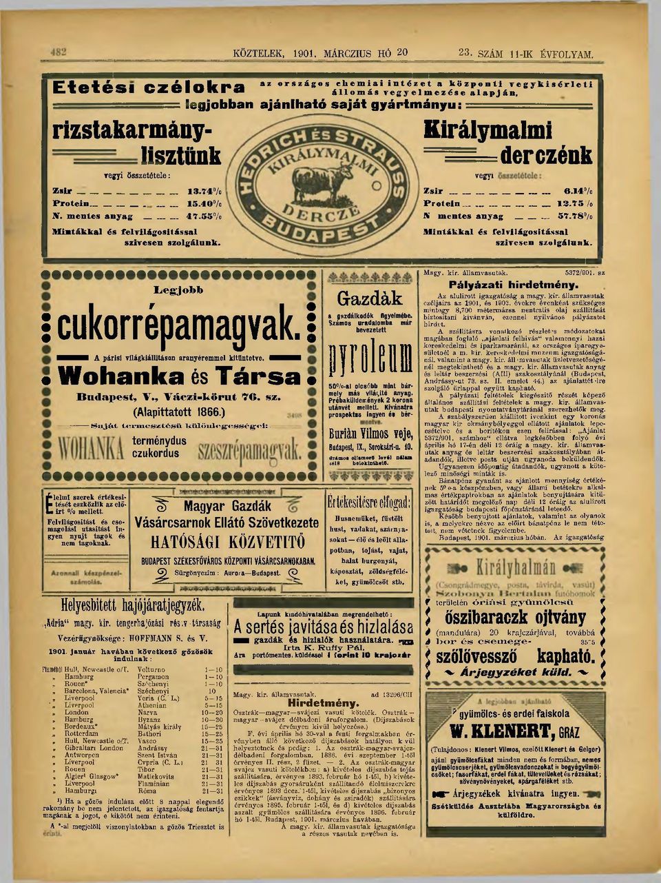 rizstakarmánylisztfink vegyi összetétele: Xsir _ 13.74% Protein 15.40% IV. mentes anyag 4.7.55% Mintákkal és felvilágosítással szívesen szolgálunk. Királymalmi ===derczénk vegyi Zsír 6.14% Protein 13.