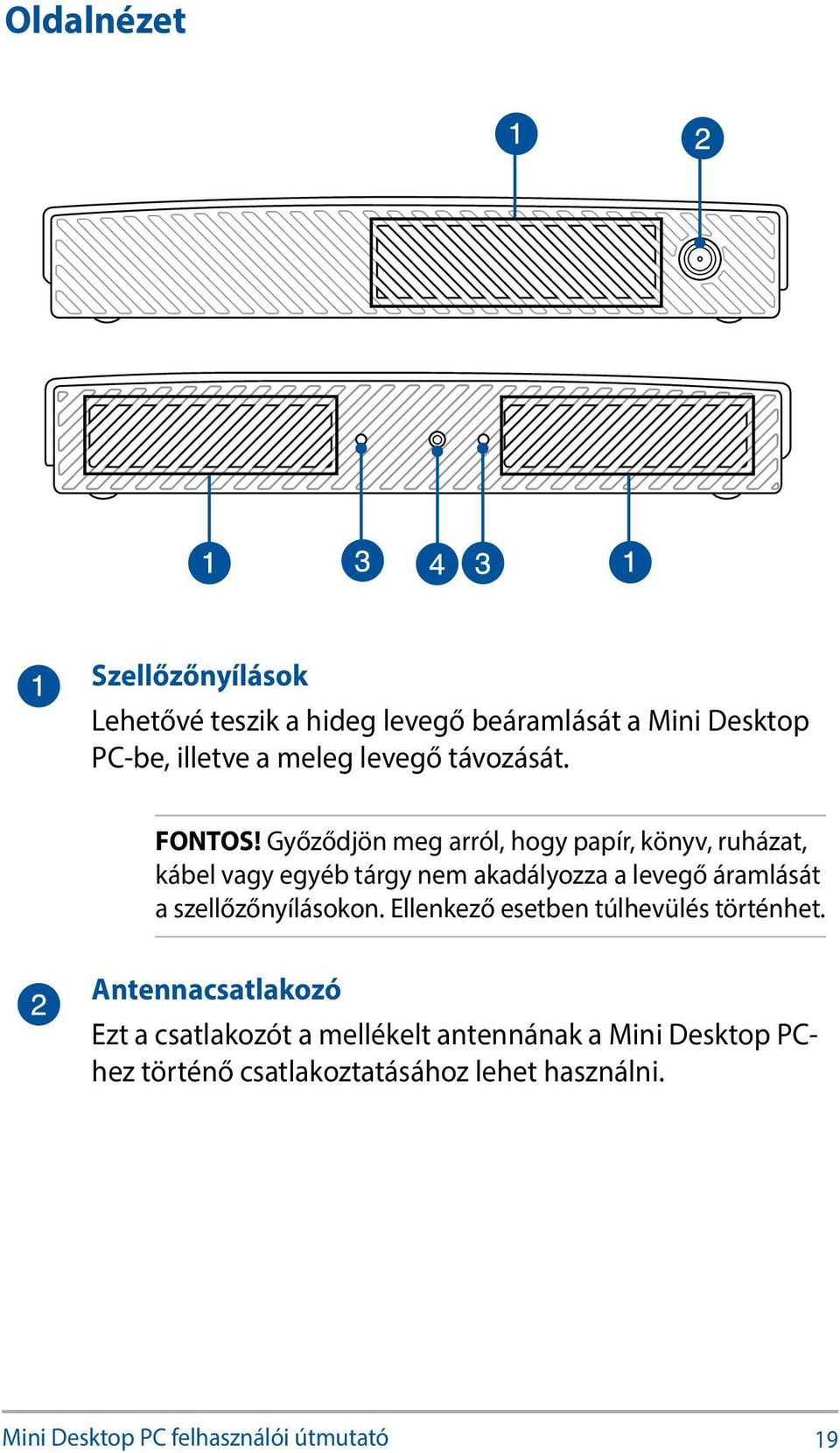 Győződjön meg arról, hogy papír, könyv, ruházat, kábel vagy egyéb tárgy nem akadályozza a levegő áramlását a