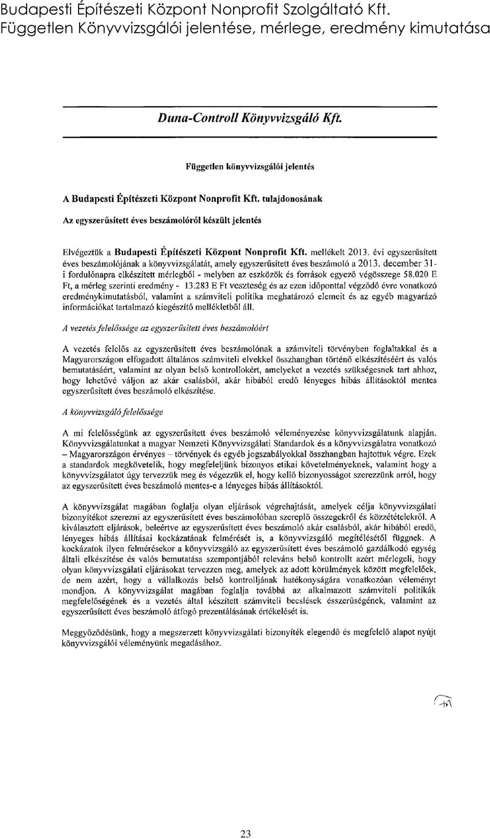 Független Könyvvizsgálói