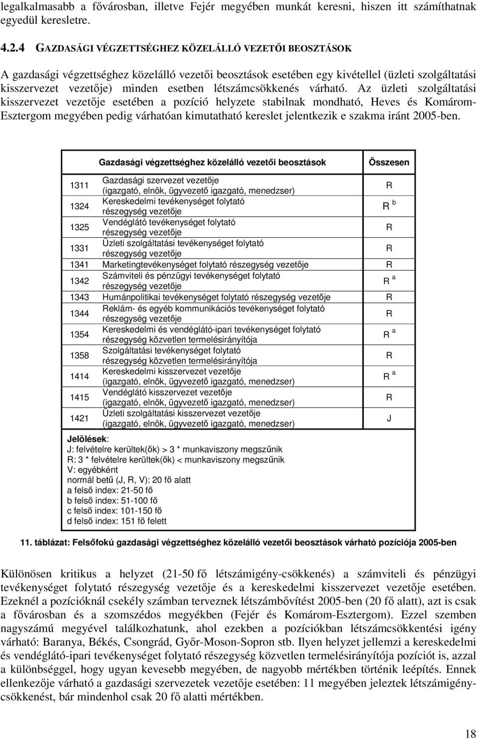 létszámcsökkenés várható.