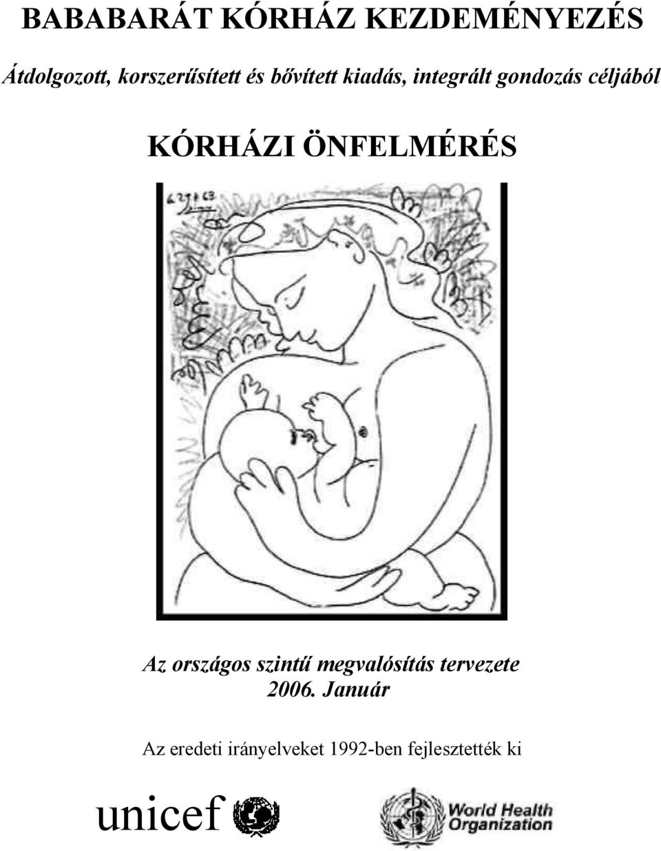 ÖNFELMÉRÉS Az országos szintű megvalósítás tervezete 2006.