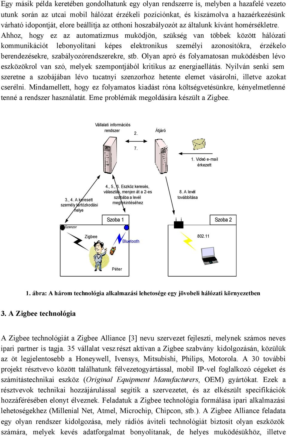 Ahhoz, hogy ez az automatizmus muködjön, szükség van többek között hálózati kommunikációt lebonyolítani képes elektronikus személyi azonosítókra, érzékelo berendezésekre, szabályozórendszerekre, stb.