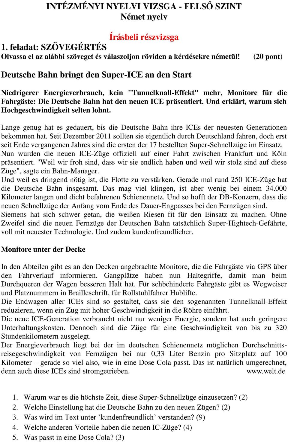 Und erklärt, warum sich Hochgeschwindigkeit selten lohnt. Lange genug hat es gedauert, bis die Deutsche Bahn ihre ICEs der neuesten Generationen bekommen hat.