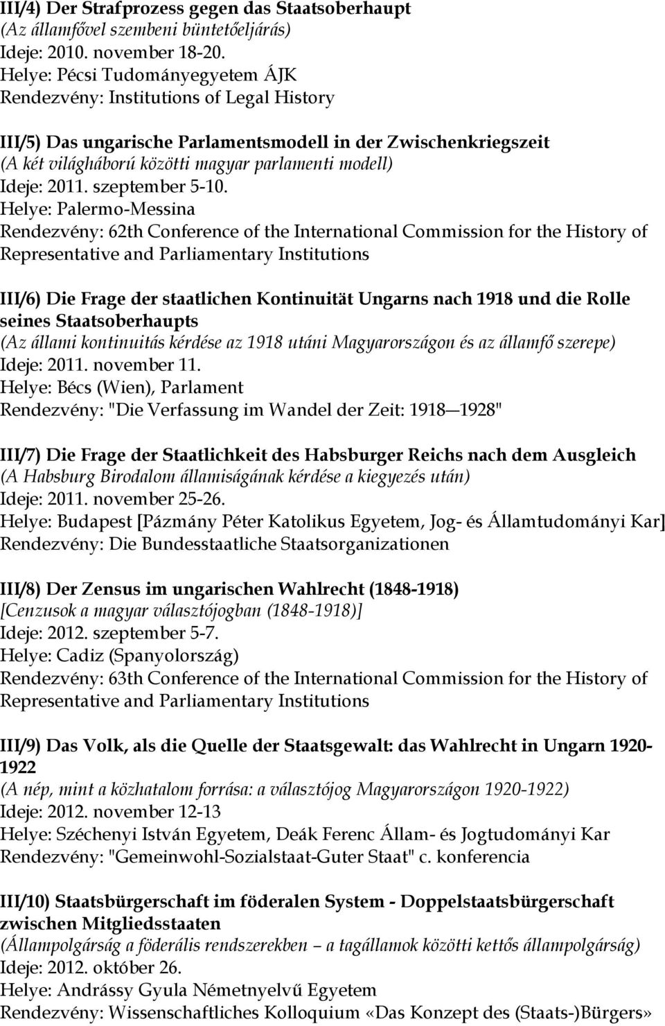 2011. szeptember 5-10.