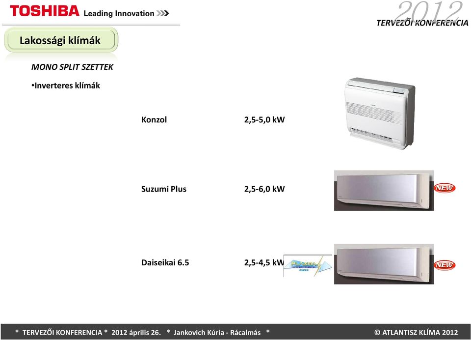 Konzol 2,5-5,0 kw Suzumi Plus