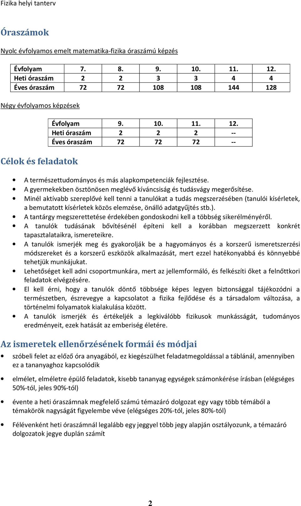 A gyermekekben ösztönösen meglévő kíváncsiság és tudásvágy megerősítése.