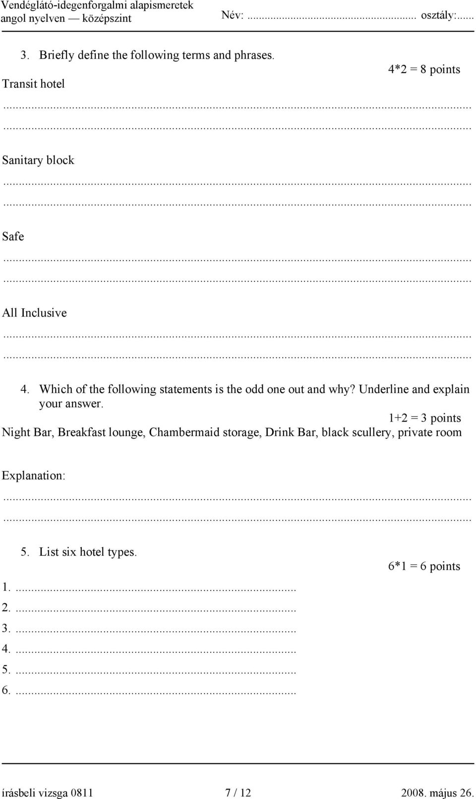 Which of the following statements is the odd one out and why? Underline and explain your answer.