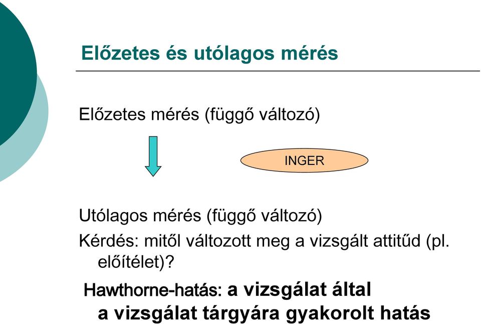 változott meg a vizsgált attitűd (pl. előítélet)?