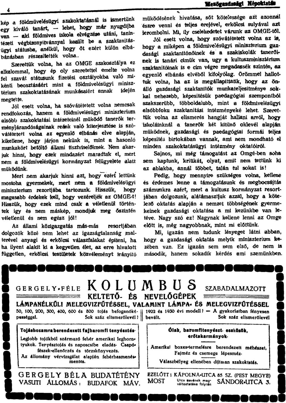 tusba, anékü, hogy öt ezért küön ebé. hogy a niiképen a födmve1ésigyi niiniszterium gazdasági szaktantónőinek 6s a szaidskoik tanerőinek is tanári cimük van, ugy a kutus.