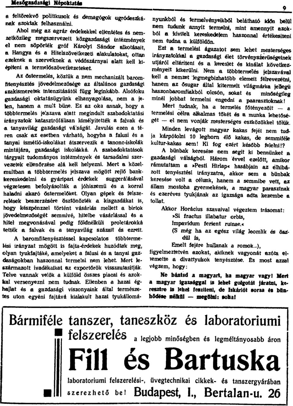 szerveknek a védőszárnyai aatt ke ki épiteni a termeószövetkezeteket Az &termeés, köztük a nem mechanizát baromfitenyésztés jövedemezősége az átaános gazda~ azakismere1ek intenzitásátó függ eginkább.