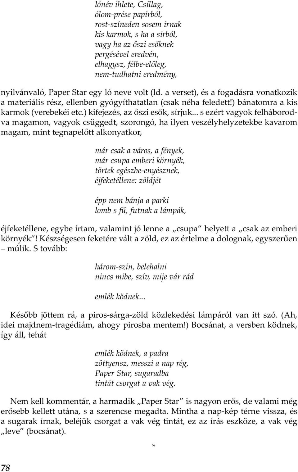 ) kifejezés, az őszi esők, sírjuk.
