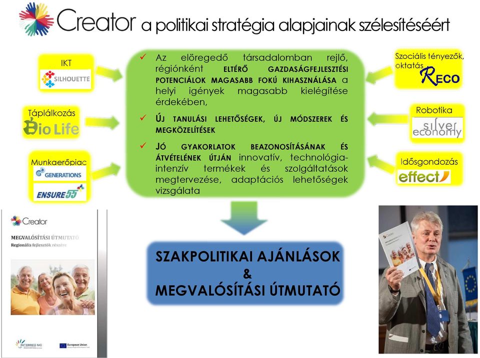 MÓDSZEREK ÉS MEGKÖZELÍTÉSEK JÓ GYAKORLATOK BEAZONOSÍTÁSÁNAK ÉS ÁTVÉTELÉNEK ÚTJÁN innovatív, technológiaintenzív termékek és