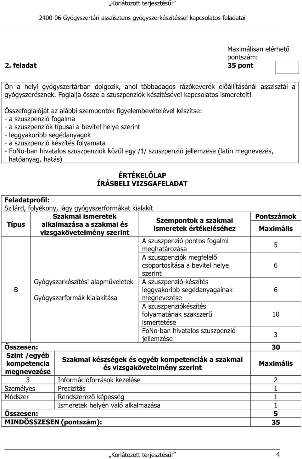 Összefoglalóját az alábbi szempontok figyelembevételével készítse: - a szuszpenzió fogalma - a szuszpenziók típusai a bevitel helye szerint - leggyakoribb segédanyagok - a szuszpenzió készítés