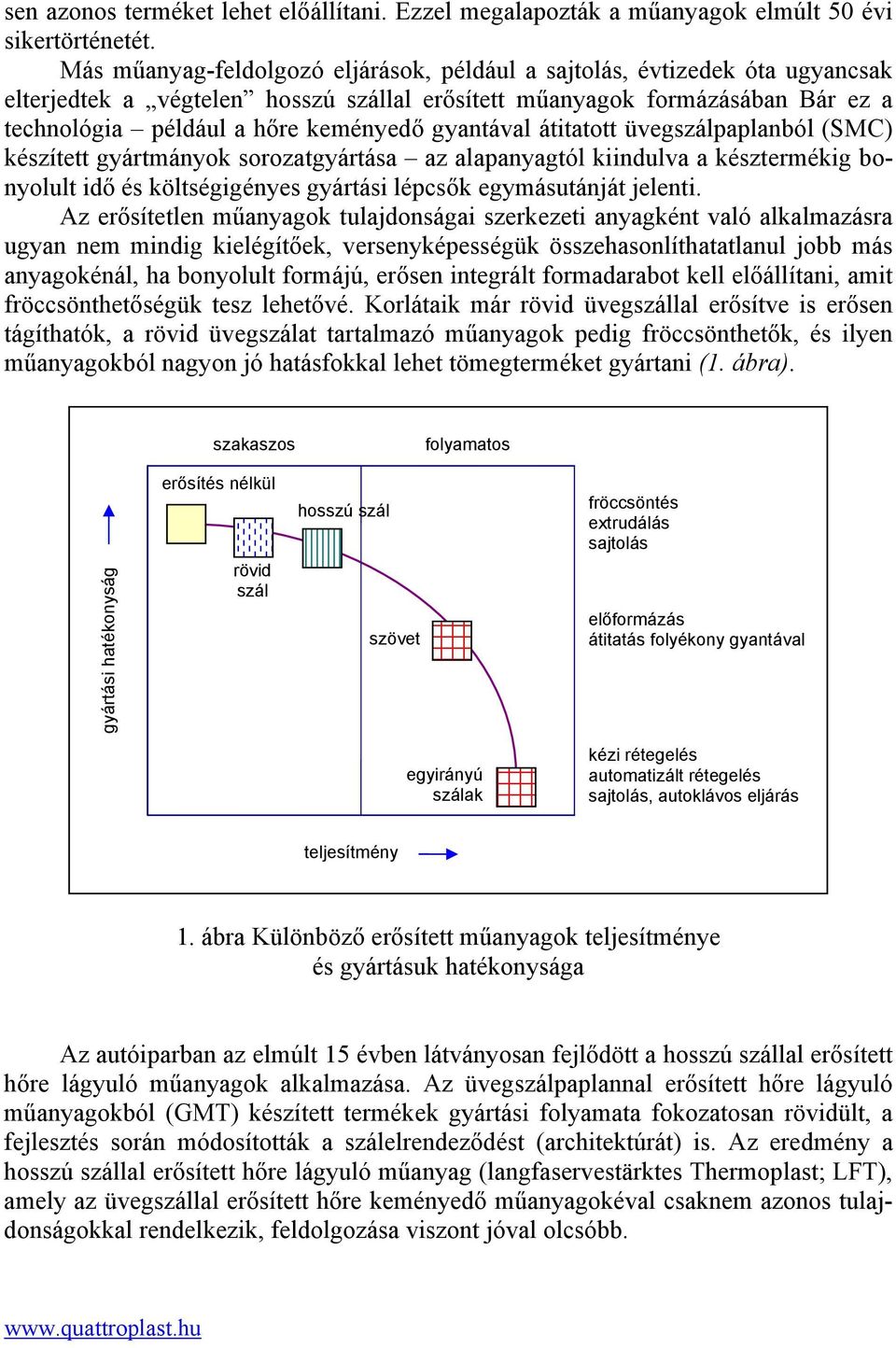 gyantával átitatott üvegszálpaplanból (SMC) készített gyártmányok sorozatgyártása az alapanyagtól kiindulva a késztermékig bonyolult idő és költségigényes gyártási lépcsők egymásutánját jelenti.