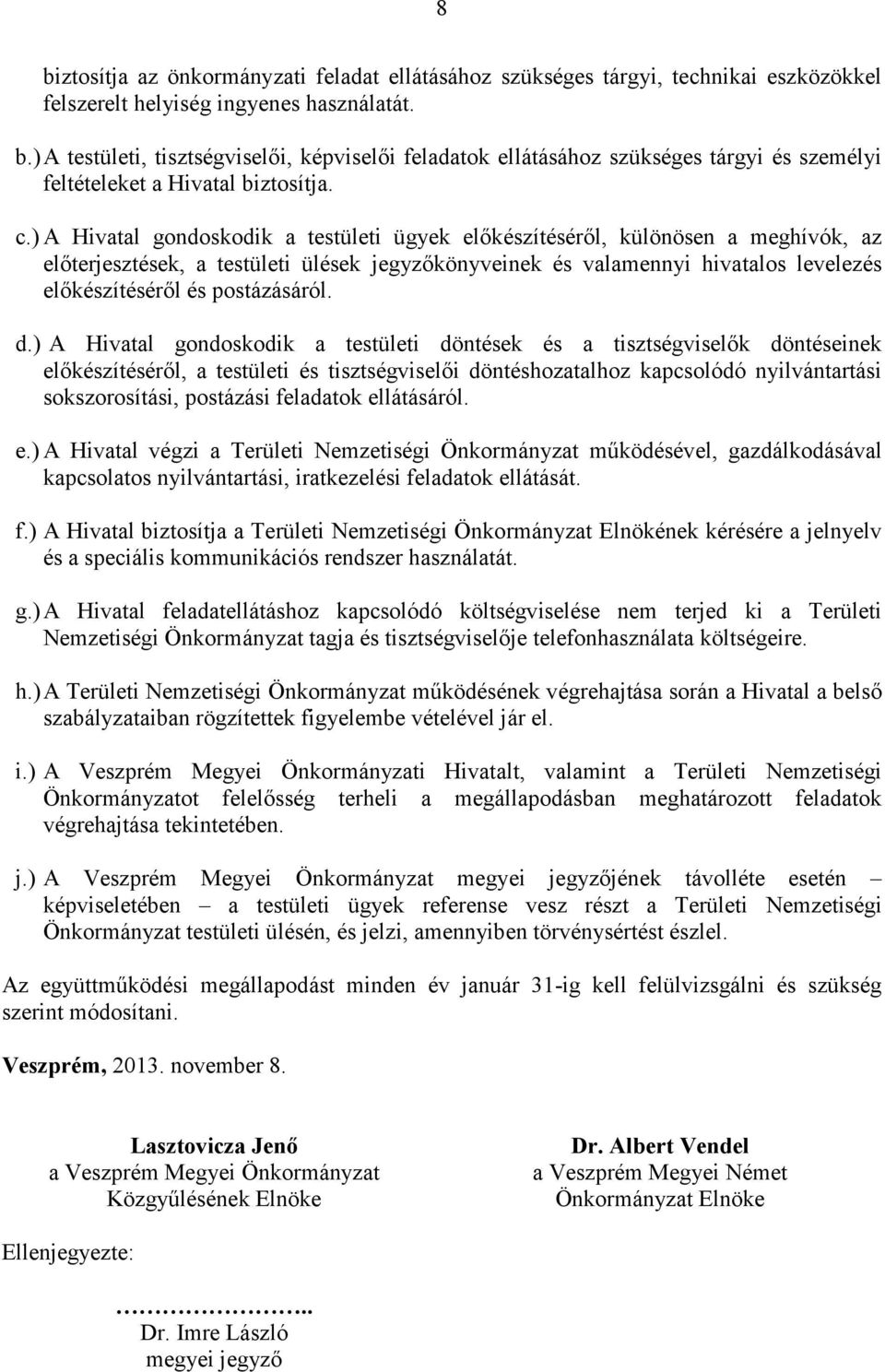 postázásáról. d.