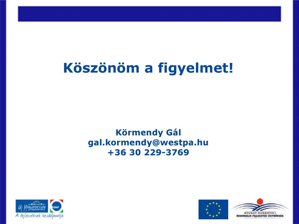 Körmendy Gál gal.