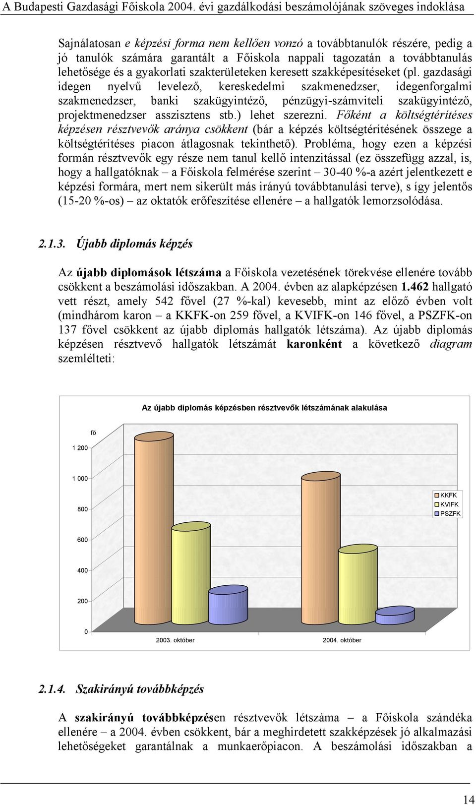 gazdasági idegen nyelvű levelező, kereskedelmi szakmenedzser, idegenforgalmi szakmenedzser, banki szakügyintéző, pénzügyi-számviteli szakügyintéző, projektmenedzser asszisztens stb.) lehet szerezni.