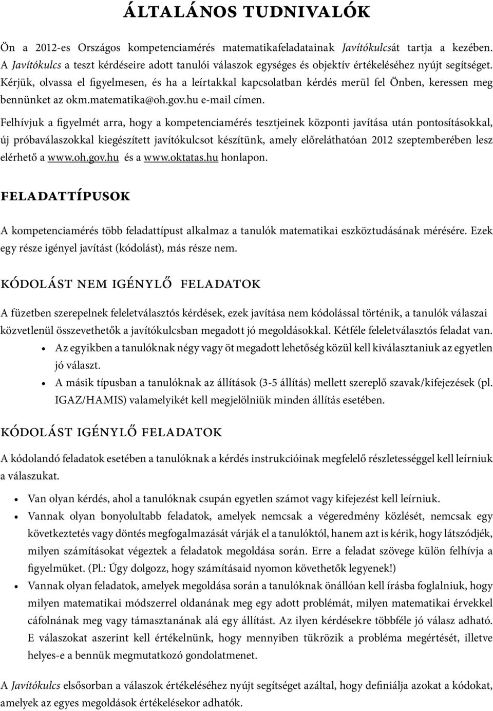 Javítókulcs MateM atika - PDF Free Download