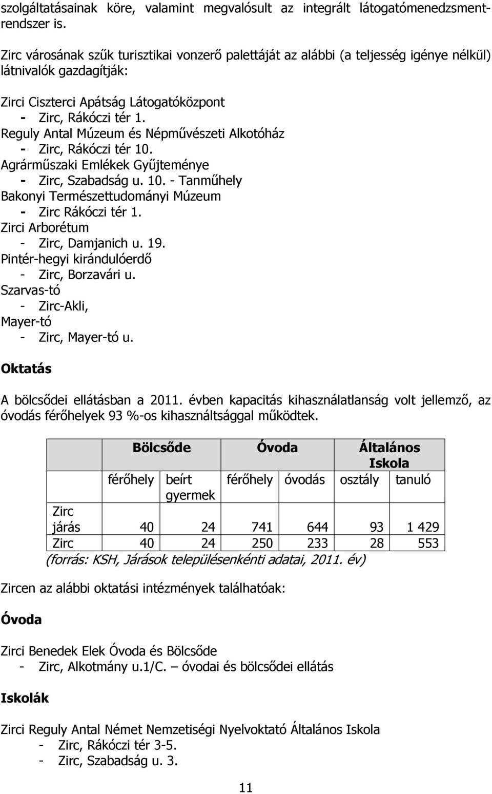 Reguly Antal Múzeum és Népmővészeti Alkotóház - Zirc, Rákóczi tér 10. Agrármőszaki Emlékek Győjteménye - Zirc, Szabadság u. 10. - Tanmőhely Bakonyi Természettudományi Múzeum - Zirc Rákóczi tér 1.