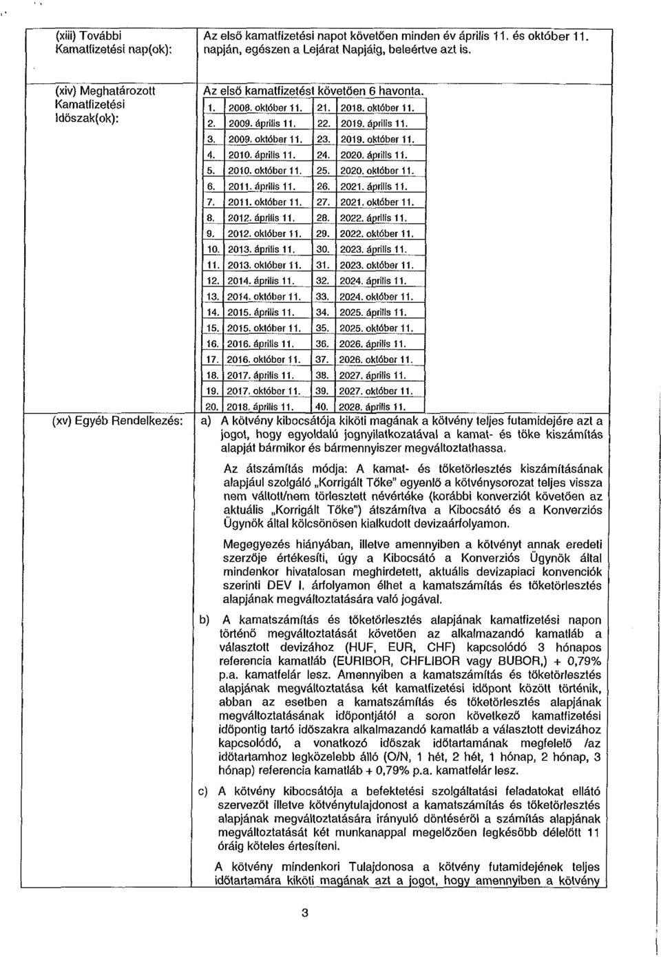 2009. április 11. 2009. október 11. 2010. április 11. 2010. október 11. 2011. április 11. 2011. október 11. 2012. április 11. 2012. október 11. 2013. április 11. 2013. október 11. 2014. április 11. 2014. október 11. 2015.