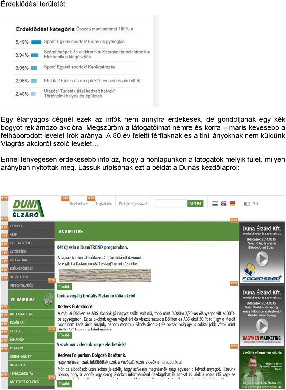 A 80 év feletti férfiaknak és a tini lányoknak nem küldünk Viagrás akcióról szóló levelet Ennél lényegesen érdekesebb