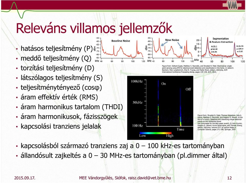 Electrisense: singlepoint sensing using EMI for electrical event detection and classification in the home. In Jakob E. Bardram, Marc Langheinrich,Khai N.