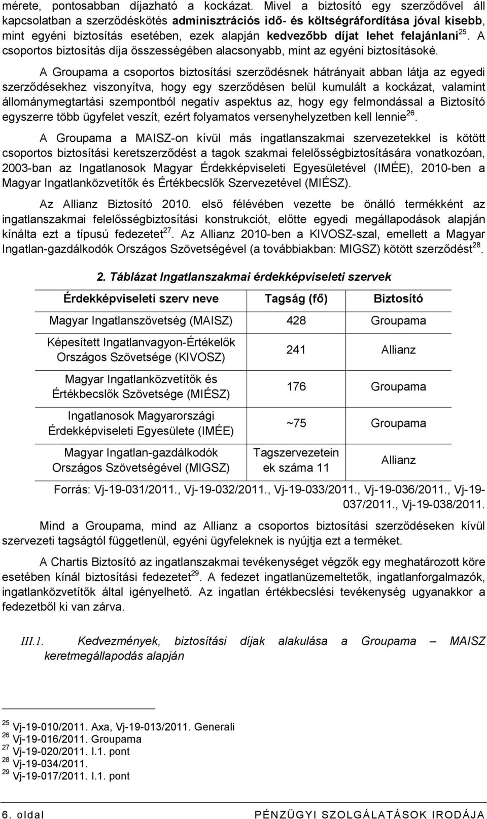 felajánlani 25. A csoportos biztosítás díja összességében alacsonyabb, mint az egyéni biztosításoké.