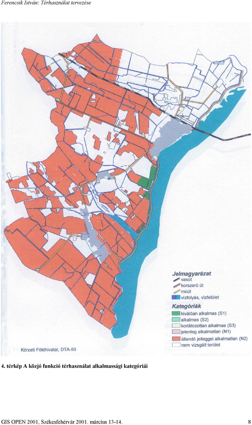 térkép A közjó funkció térhasználat