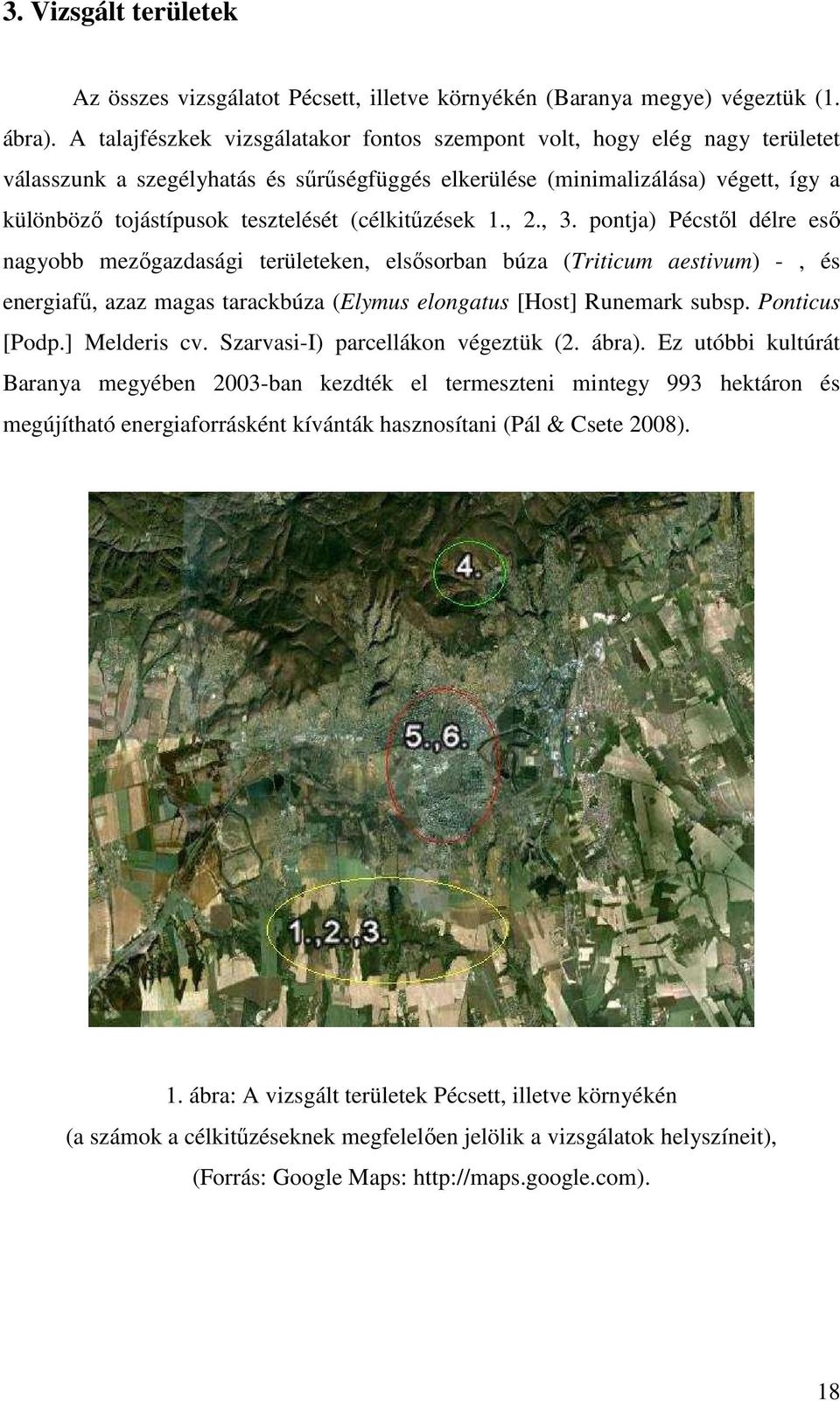 (célkitűzések 1., 2., 3.