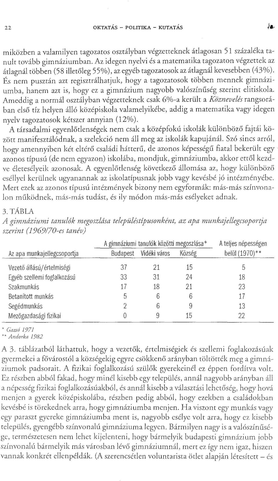 És nem pusztán azt regisztrálhatjuk, hogyatagozatosok többen mennek gimnáziumba, hanem azt is, hogy ez a gimnázium nagyobb valószínűség szerint elitiskola.