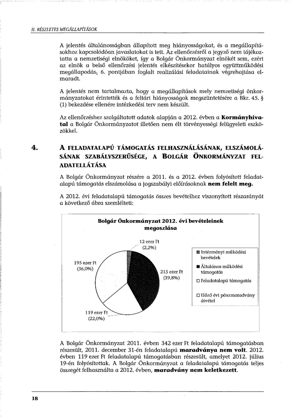 megállapodás 1 6. pontjában foglalt realizálási feladatainak végrehajtása elmaradt.