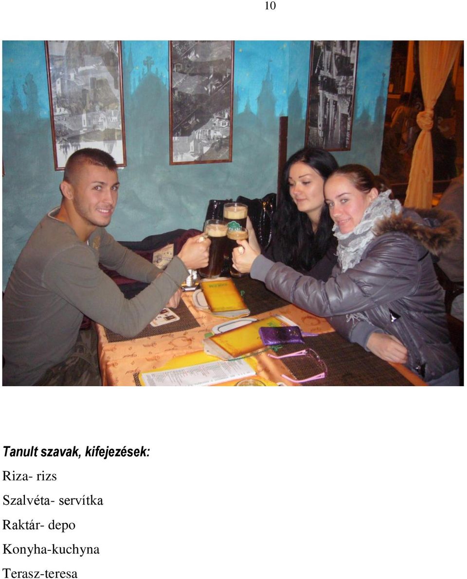 Szalvéta- servítka