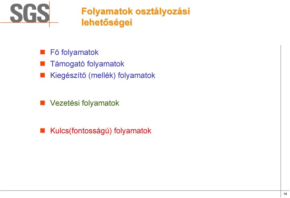 folyamatok Kiegészítő (mellék)