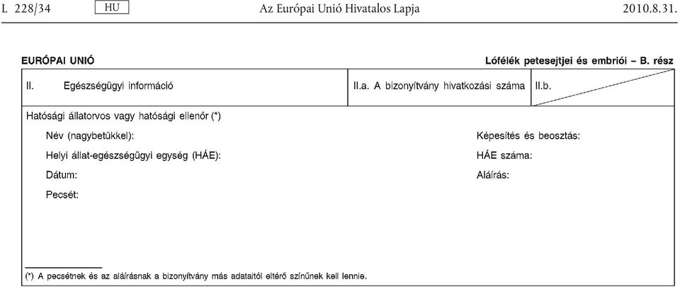 Hivatalos