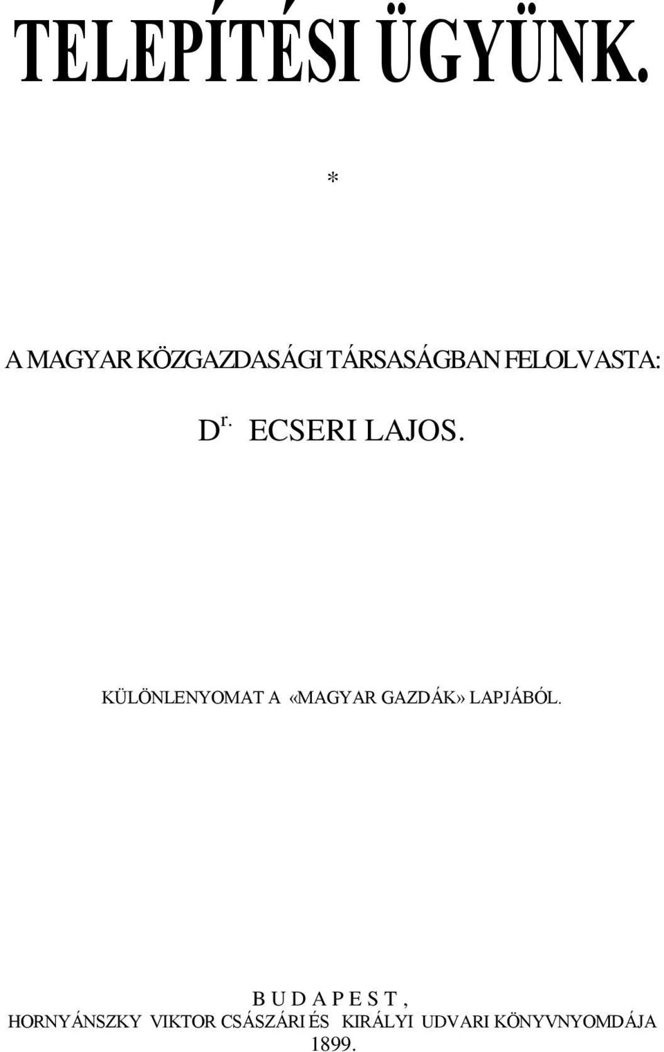 ECSERI LAJOS.